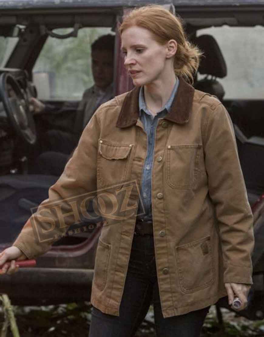 Interstellar Jessica Chastain Cotton Jacket